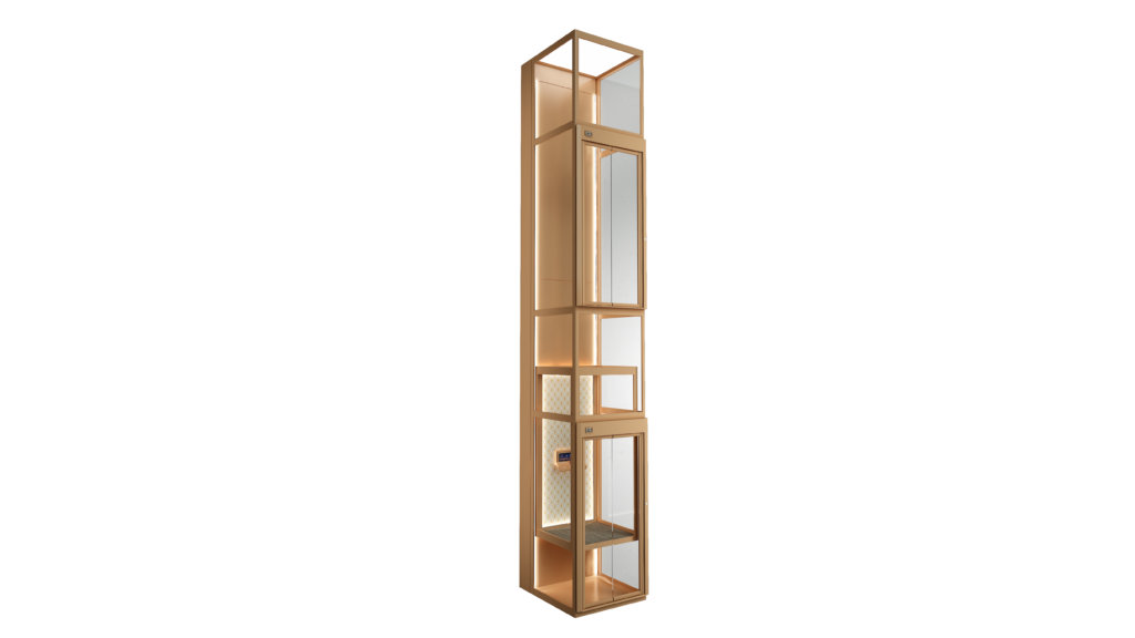 SY-A04 Traction Sightseeing Series Elevator Cabin 3 1 1 3