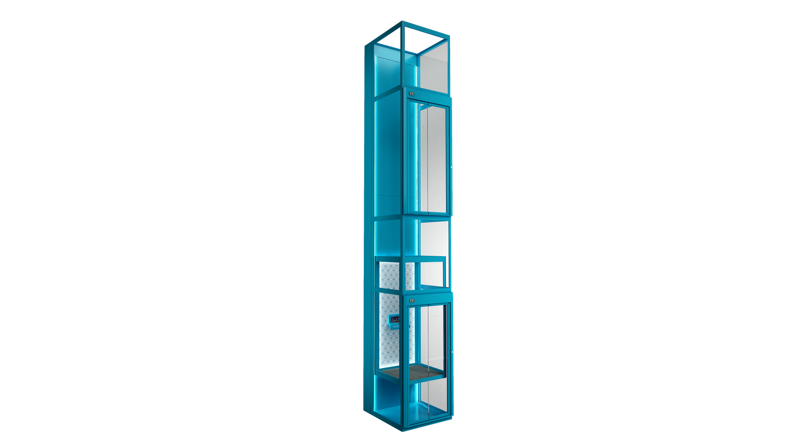 SY-A01 Traction Sightseeing Series Elevator Cabin