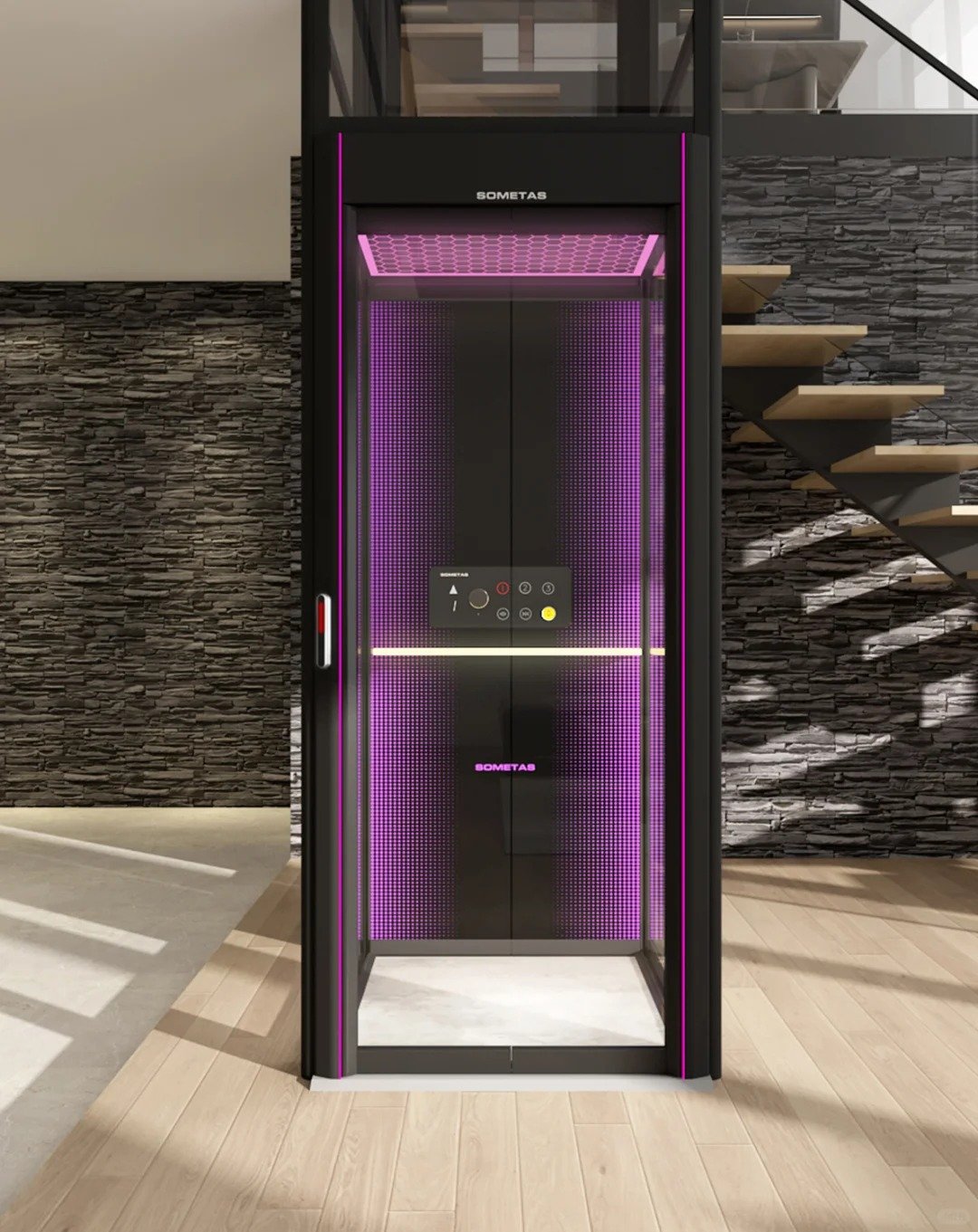 Traction Backpack Sightseeing Elevator