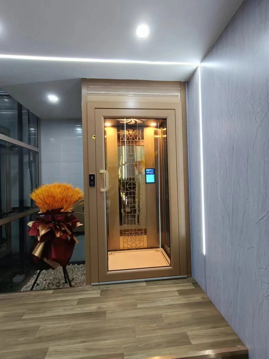 Hydraulic Sightseeing Elevator