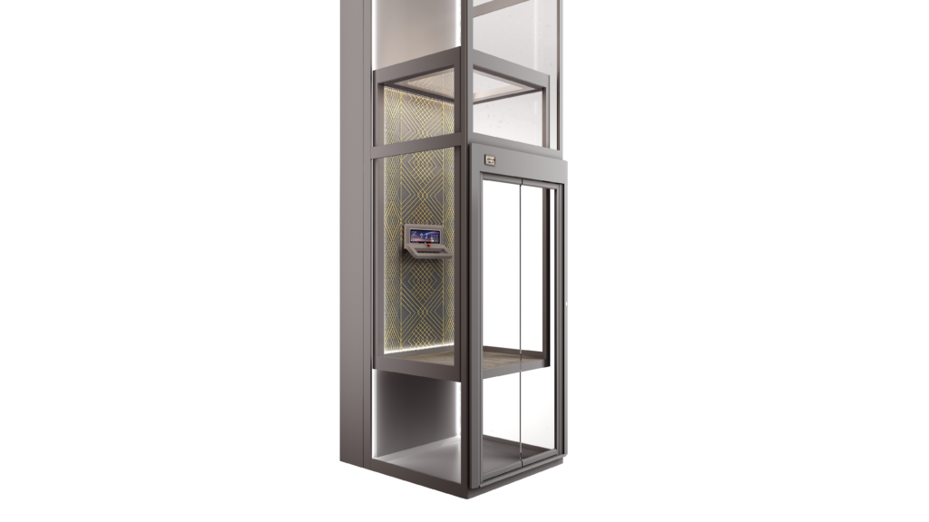 SY-A05 Traction Sightseeing Series Elevator Cabin 2 2 1 4