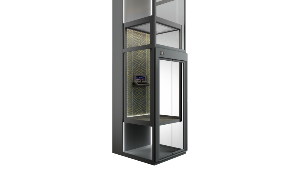 SY-A06 Traction Sightseeing Series Elevator Cabin 2 2 1 5