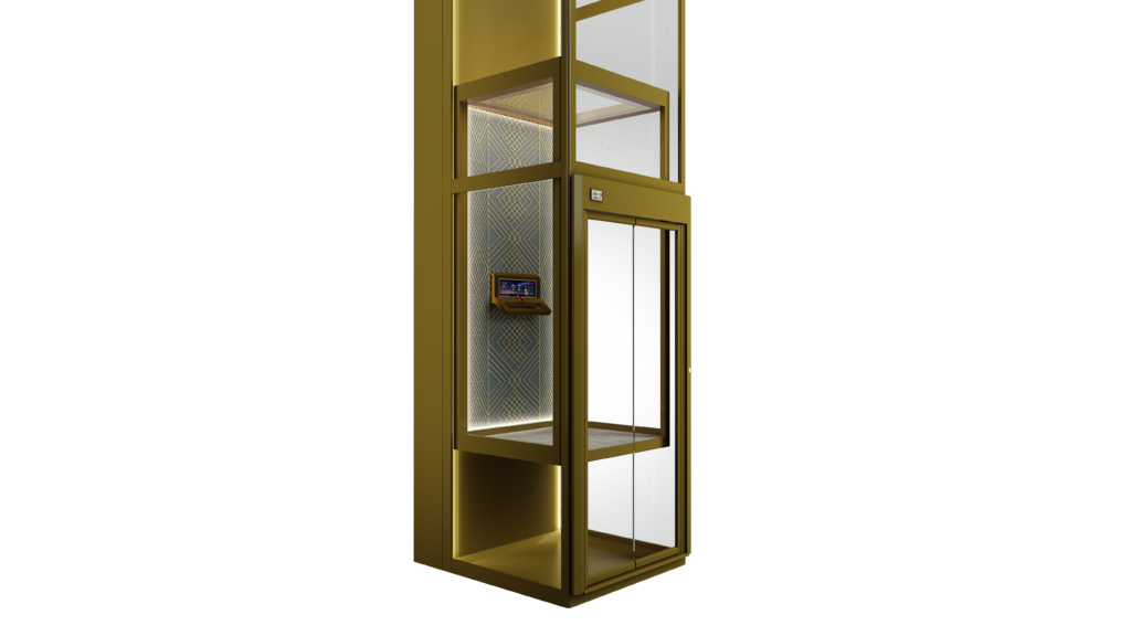 SY-A02 Traction Sightseeing Series Elevator Cabin 2 2 1 6
