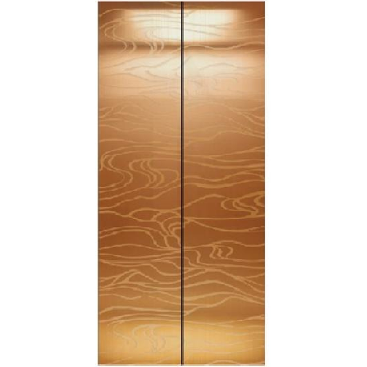 SY-S01 Rose Gold Series Stainless steel elevator door