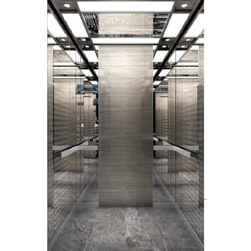SY-C06 Silver Style Elevator Cabin