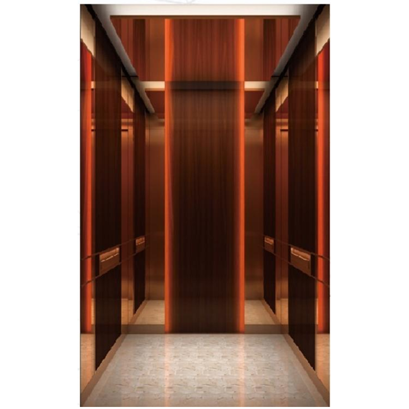 SY-C03 Reddish Brown Style Elevator Cabin