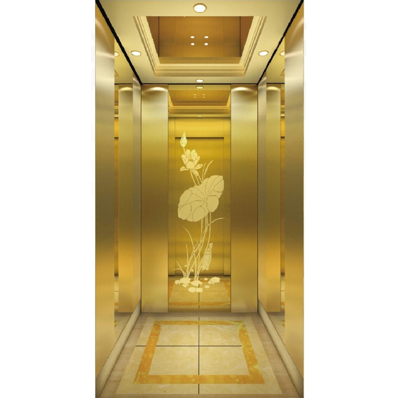 SY-C01 Golden Style Elevator Cabin