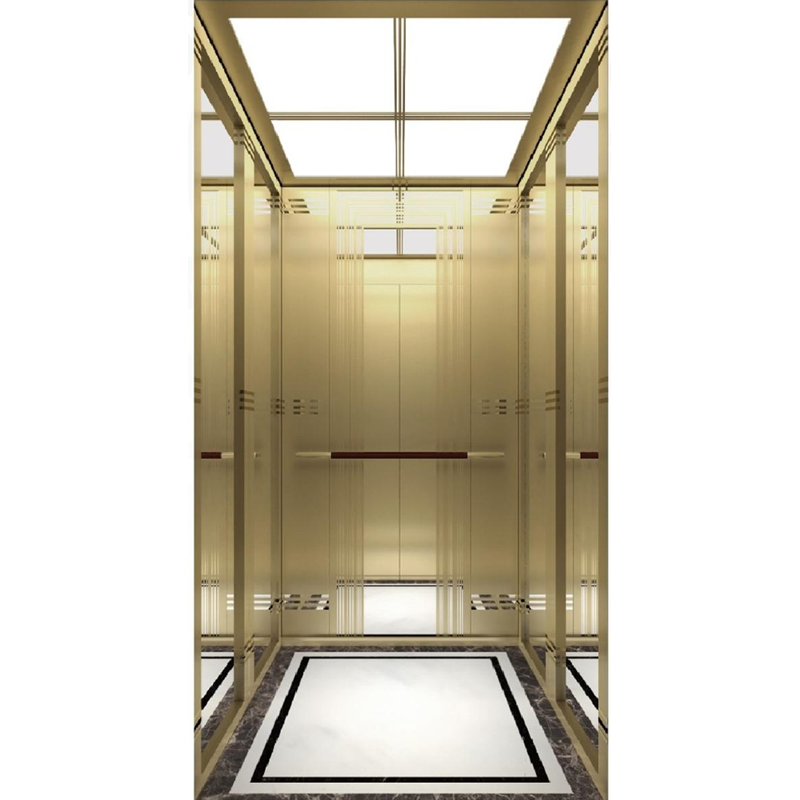 SY-C01 Golden Style Elevator Cabin