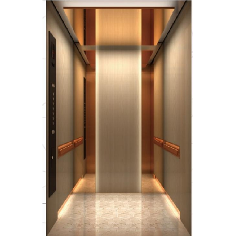 SY-C03 Reddish Brown Style Elevator Cabin