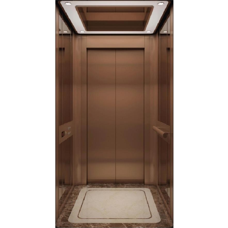 SY-C03 Reddish Brown Style Elevator Cabin