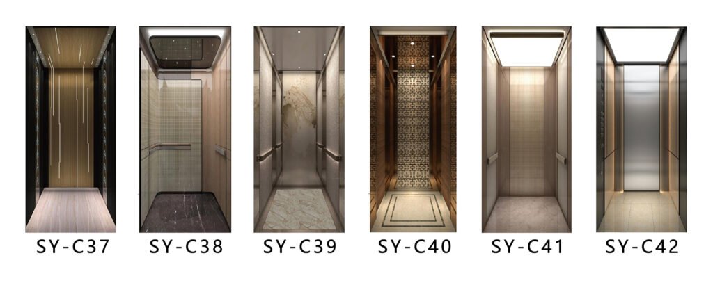SY-C07 Luxury Style Elevator Cabin 1 轿厢豪华款1
