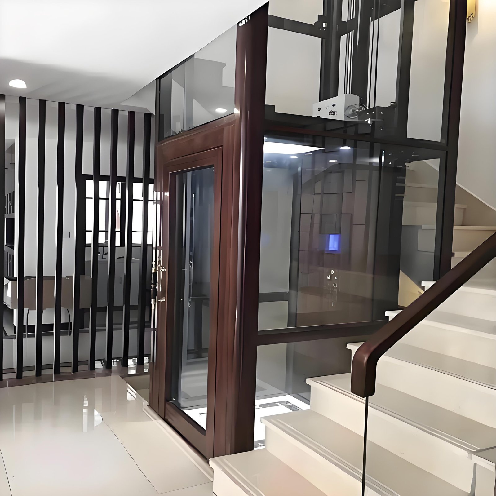 Why does the villa elevator make noise?