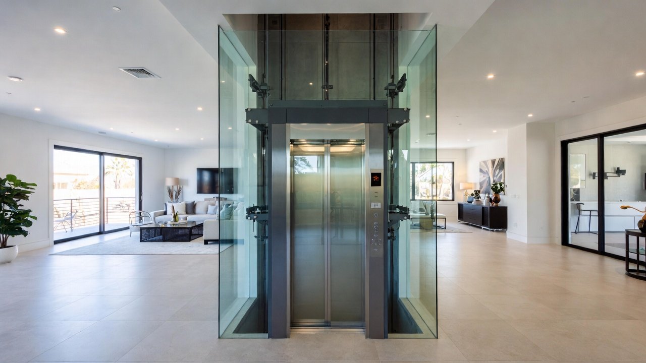 Ascensor panorámico residencial: costos, beneficios e instalación