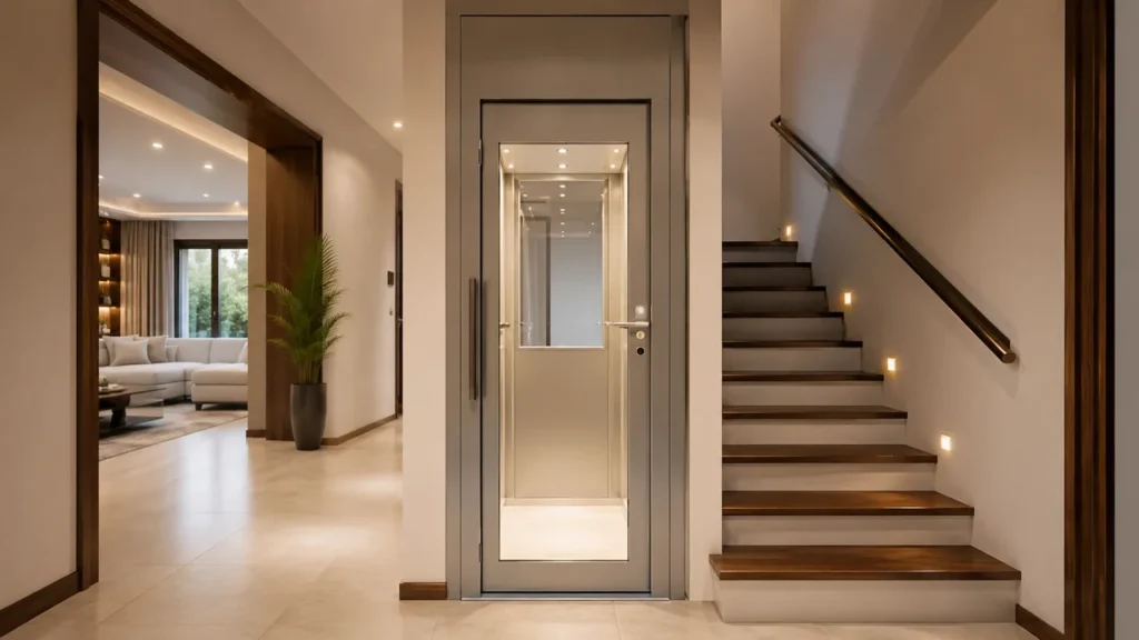 compact home elevator cost